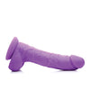 Curve Novelties Lollicock 7" Silicone Dildo w/Balls - Grape