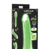 Curve Toys Lollicock 7" Glow In The Dark Silicone Dildo - Green