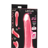 Curve Toys Lollicock 7" Glow In The Dark Silicone Dildo - Pink