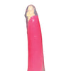 Curve Toys Lollicock 7" Glow In The Dark Silicone Dildo - Pink