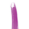 Curve Toys Lollicock 7" Glow In The Dark Silicone Dildo - Purple