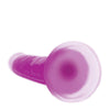 Curve Toys Lollicock 7" Glow In The Dark Silicone Dildo - Purple