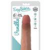 Curve Novelties Easy Rider Dual Density 6" Slim Bioskin Dong - Vanilla