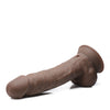 Curve Novelties Fleshstixxx 8" Vibrating Silicone Dildo w/Balls - Assorted Colors
