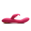 Curve Novelties Power Bunnies Huggers 10x Silicone Rabbit Vibrator - Pink