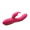 Curve Novelties Power Bunnies Huggers 10x Silicone Rabbit Vibrator - Pink