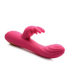 Curve Novelties Power Bunnies Huggers 10x Silicone Rabbit Vibrator - Pink