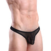 Cocksox Mesh Enhancing Pouch Thong Black Shadow Black XL