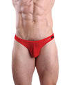 Cocksox Mesh Enhancing Pouch Thong Fiery Red SM