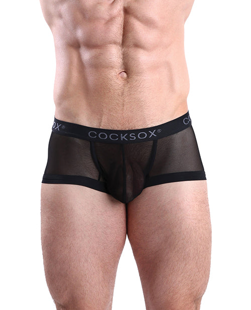Cocksox Mesh Contour Pouch Trunk Shadow Black LG