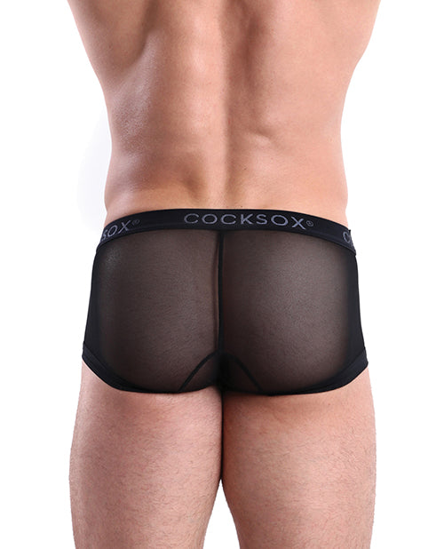 Cocksox Mesh Contour Pouch Trunk Shadow Black SM