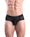 Cocksox Mesh Contour Pouch Sports Brief Black Shadow MD