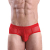 Cocksox Mesh Contour Pouch Sports Brief Fiery Red MD