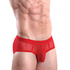 Cocksox Mesh Contour Pouch Sports Brief Fiery Red MD