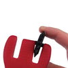 ElectraStim Silicone Fusion Infinity Pinwheel - Red/Black