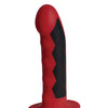ElectraStim Silicone Fusion Komodo Dildo - Red/Black