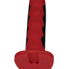 ElectraStim Silicone Fusion Komodo Dildo - Red/Black