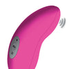 Fuzu Velvet Massager - Neon Pink