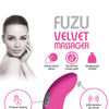 Fuzu Velvet Massager - Neon Pink