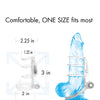 Doctor Love's Zinger Dual Vibrating Cock Cage - Clear