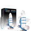 Doctor Love's Zinger Dual Vibrating Cock Cage - Blue