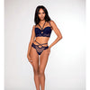 Fishnet & Lace Bra & Panty G-String - Nocturnal