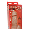 Squirting Realistic Cock w/Splooge Juice - Flesh