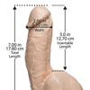 Squirting Realistic Cock w/Splooge Juice - Flesh