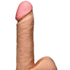 Realistic 6" Ultraskyn Cock w/Balls - White