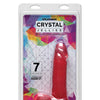 Crystal Jellies 7" Ballsy Cock - Pink