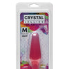 Crystal Jellies Butt Plug - Medium Pink