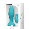 A Play Rimmer Experienced Rechargeable Silicone Anal Plug w/Remote - Assorted Colors