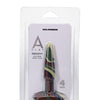 A Play 4" Groovy Silicone Anal Plug - Camouflage