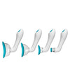Bloom Intimate Body Automatic Vibrating Rechargeable Pump - Sky Blue/White