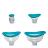 Bloom Intimate Body Automatic Vibrating Rechargeable Pump - Sky Blue/White