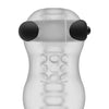 GoodHead Helping Head Pro ULTRASKYN Vibrating Stroker - Frost