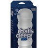 Balls Deep The Bad Ass 9" Stroker - Frost