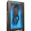 OptiMale Rechargeable Vibrating C Ring - Black