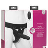 Body Extensions Be Aroused Vibrating 2 Piece Strap On Set - Black
