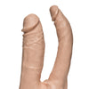 Vac-U-Lock Double Penetrator - White