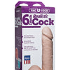 Vac-U-Lock 6" Realistic - White