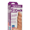 Vac-U-Lock 5.5" Raging Hard on Realistic Cock - Flesh