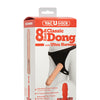 Ultra Harness 2 Set w/8" Dong & Powder - Flesh
