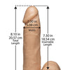 Ultra Harness 2 Set 3 w/8" Realistic Dong & Powder