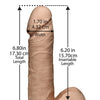 Ultra Harness 2 w/7" Ultraskyn Cock - White