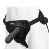 Vac-U-Lock Smooth Silicone Vibrating Pleasure Set - Black