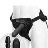 Vac-U-Lock Smooth Silicone Vibrating Pleasure Set - Black