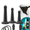 Vac-U-Lock Silicone Pegging Set - Black