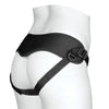 Vac-U-Lock Supreme Harness w/Vibrating Plug - Black