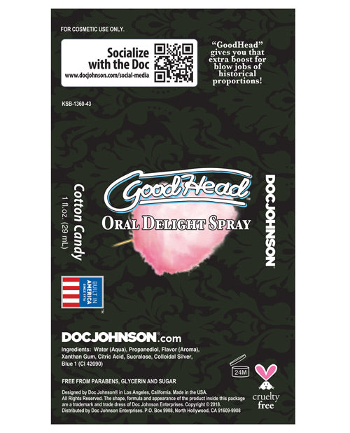 Good Head Oral Delight Spray